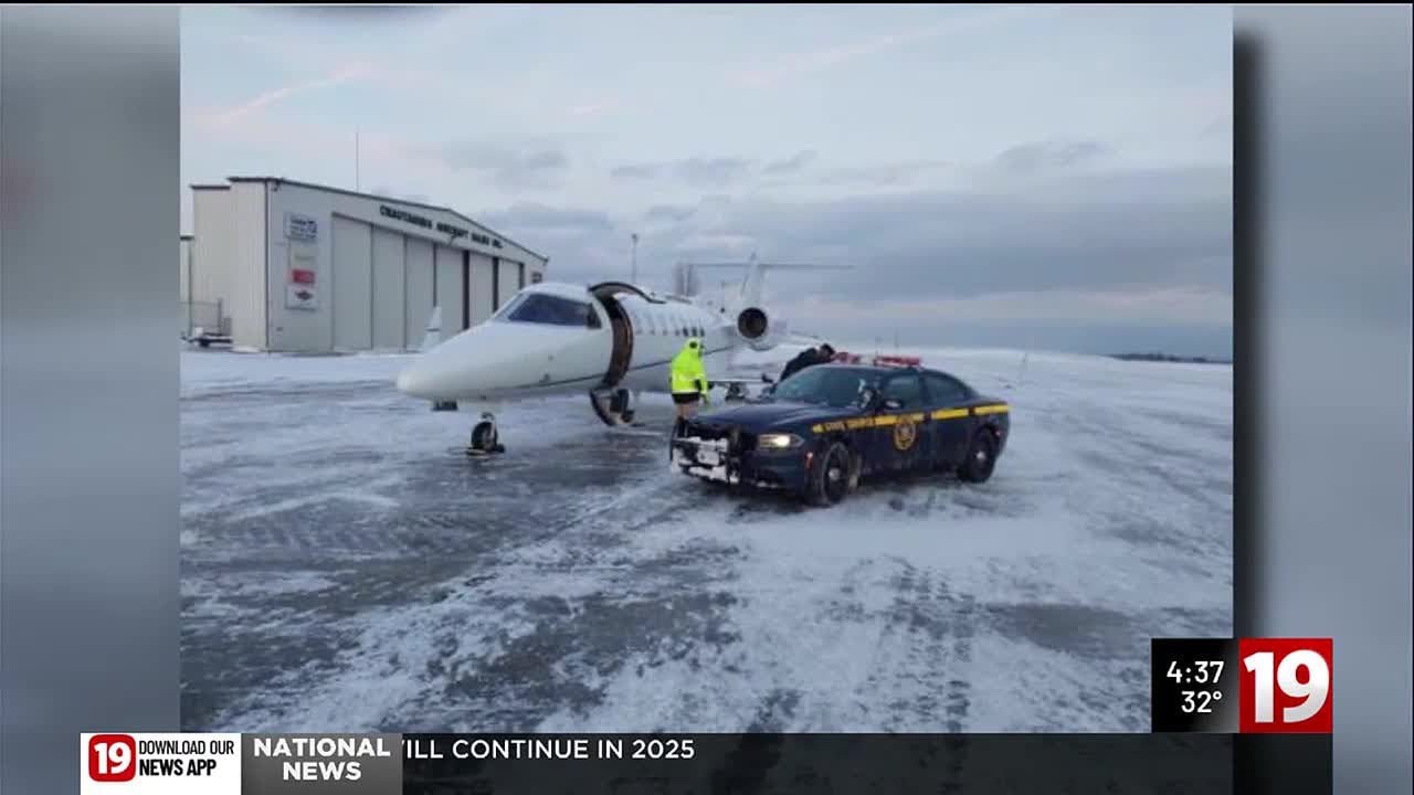 NY troopers rescue snowstormstranded heart transplant patient, fly her