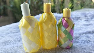 พับเหรียญโปรยทาน ขวด by แม่นิดน้องเค้ก ribbon art.