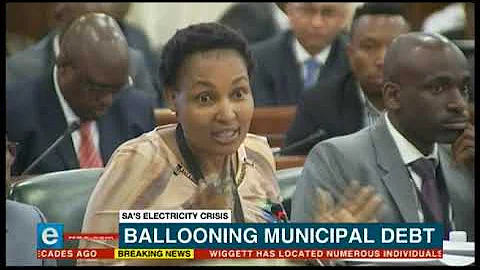 Ballooning municipal debt: Eskom