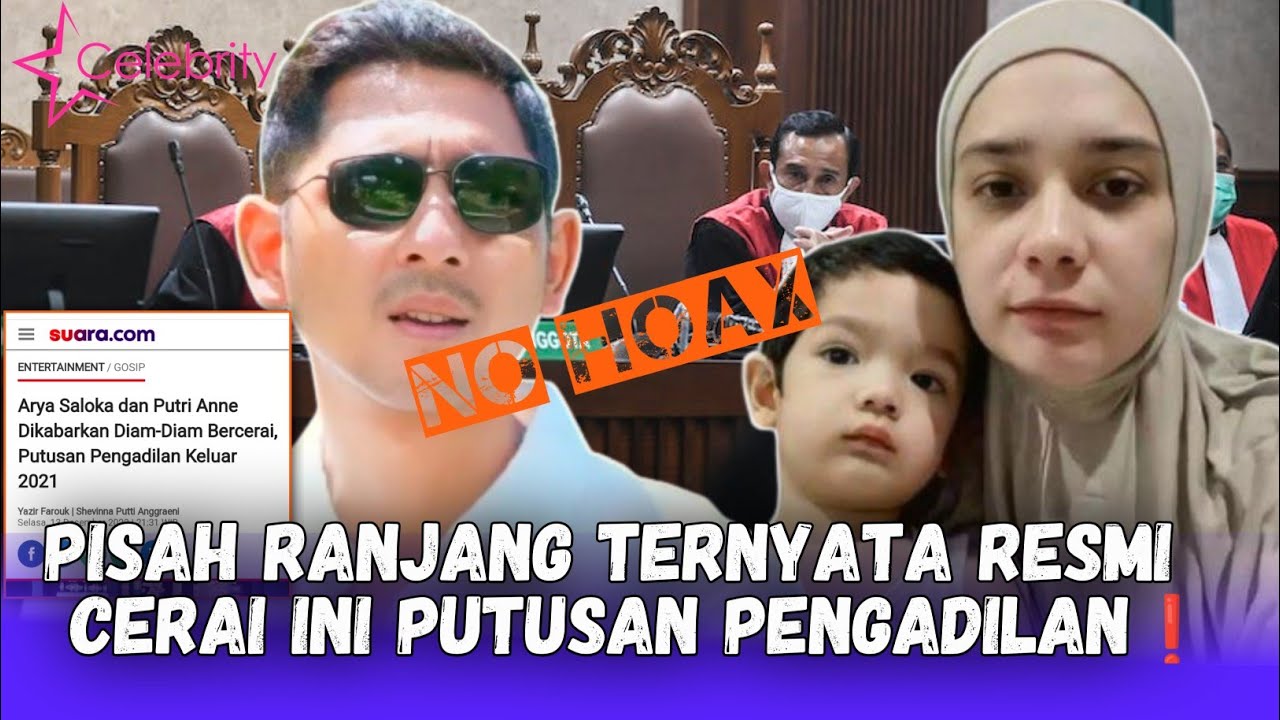 Pisah ranjang arya saloka dan putri anne Resmi Cerai Putusan pengadilan resmi keluar