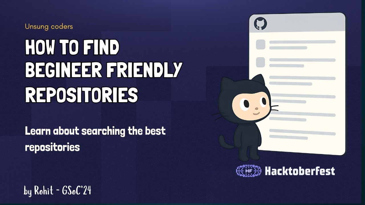 Hacktoberfest: Find Beginner Friendly Repositories, Easy steps [HINDI]