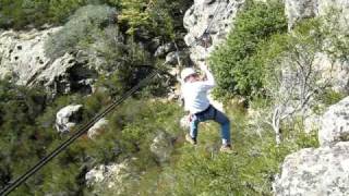 Rick Zipline at Goat Rock