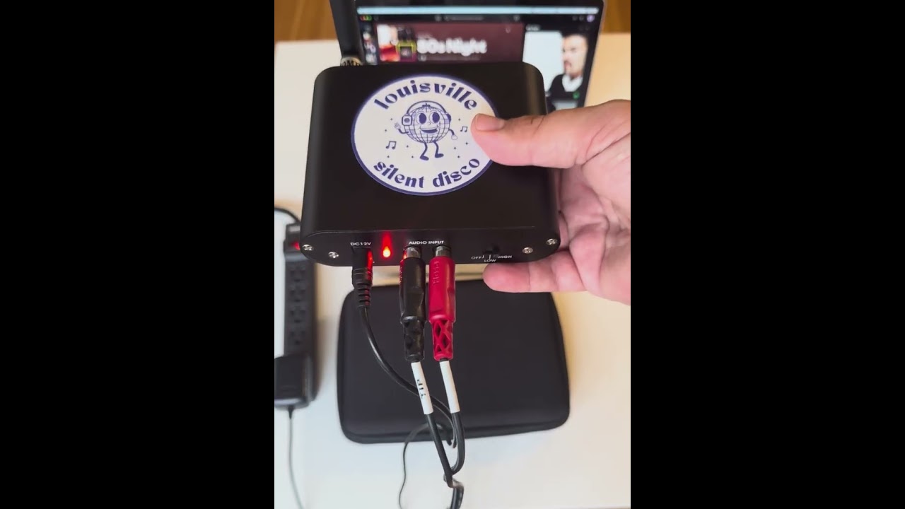 Equipment Setup - Louisville Silent Disco