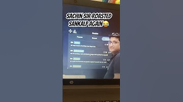 Sachin Jakhar Sir Roasting Sankalp tarun sir🤑#iit #jee #physicswallah