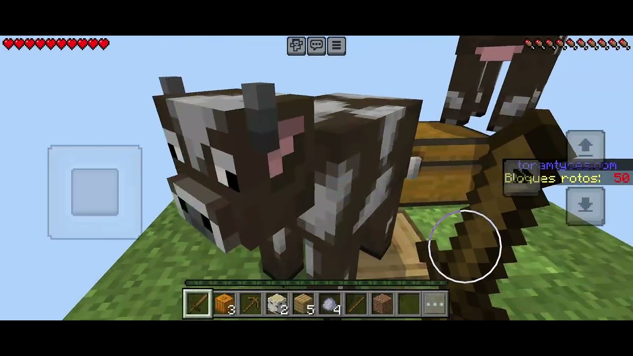 Minecraft (jogando Um Bloco)