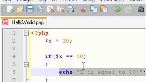 PHP 05 - If statements Tutorial