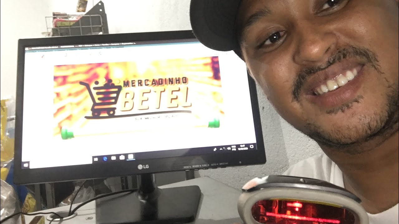 Meu mercadinho com leitor código de barra