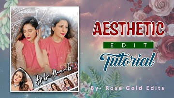 Aesthetic Editing Idea for Fanpage || Picsart Editing Tutorial || Fanpage Editing Idea • #fanart