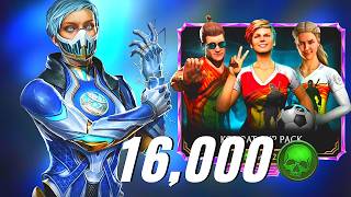 Spending 16,000 Souls Hunting For MK11 Frost! Mortal Kombat Mobile 7.2.1