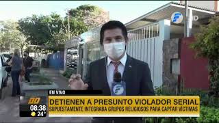 Detienen a presunto violador serial