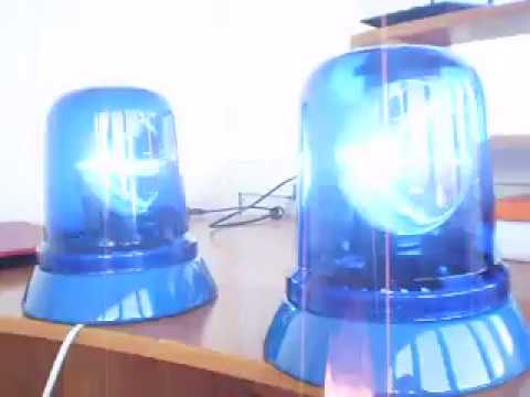 Проблесковые маяки Hella KLJ-80. - YouTube