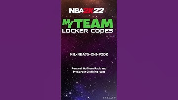 NBA 2k22 lockercode