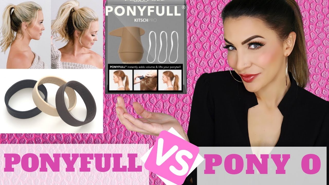 PONY-O Revolutionary Hair Tie Alternative Ponytail Holders