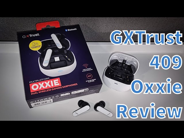 Бездротові вакуумні TWS навушники Trust GTX 409 Oxxie Earbuds BT 5.3 (White)