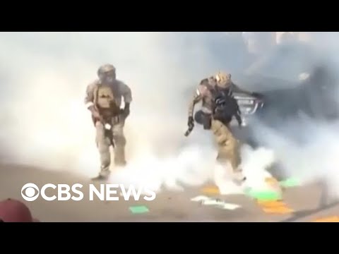Some ICE tactics against protesters violate federal policy, CBS News investigation finds