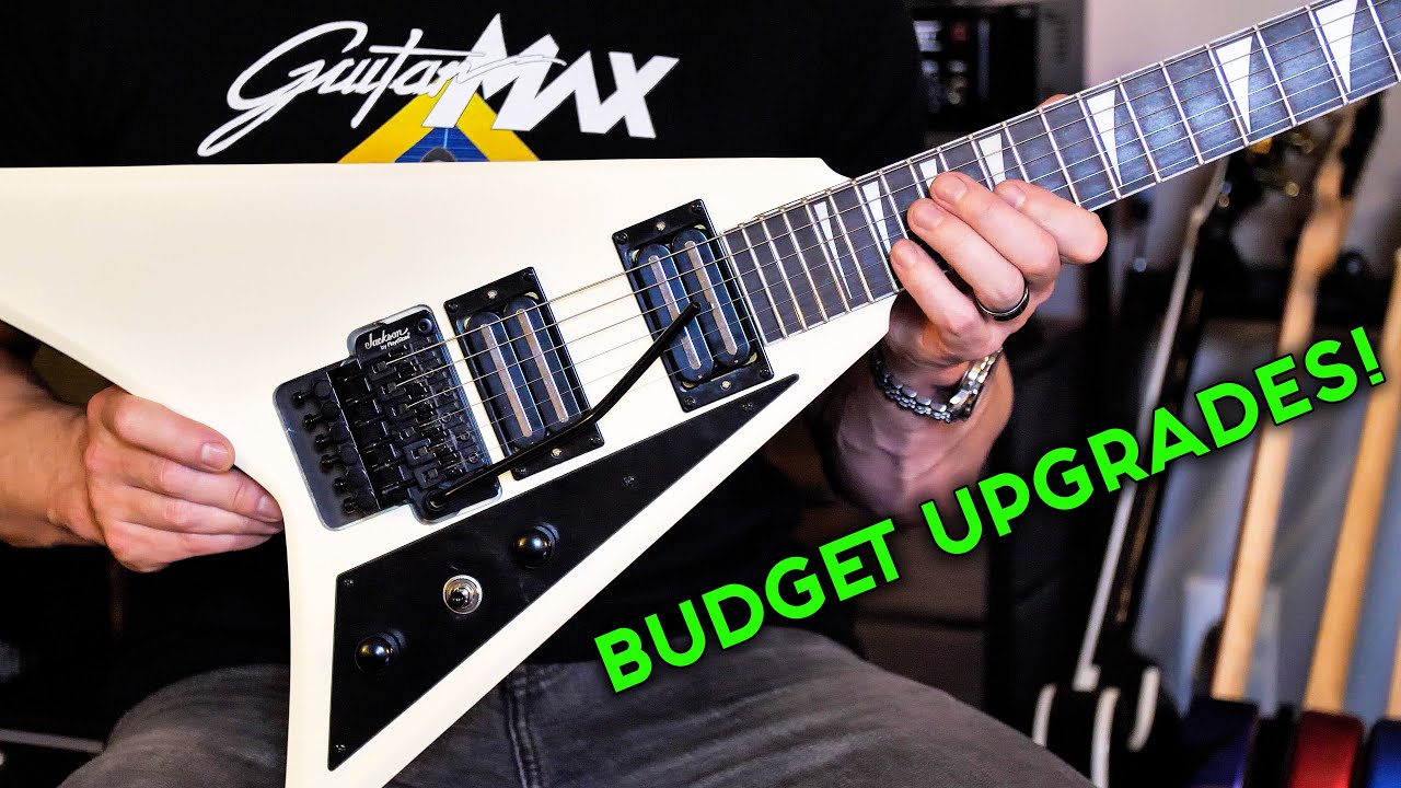 New PICKUPS And WIRING In My BUDGET METAL GUITAR! (Affordable Upgrades