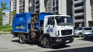 :  -3553-03   -534025 ( 488  122). / Garbage truck MAZ-5340.