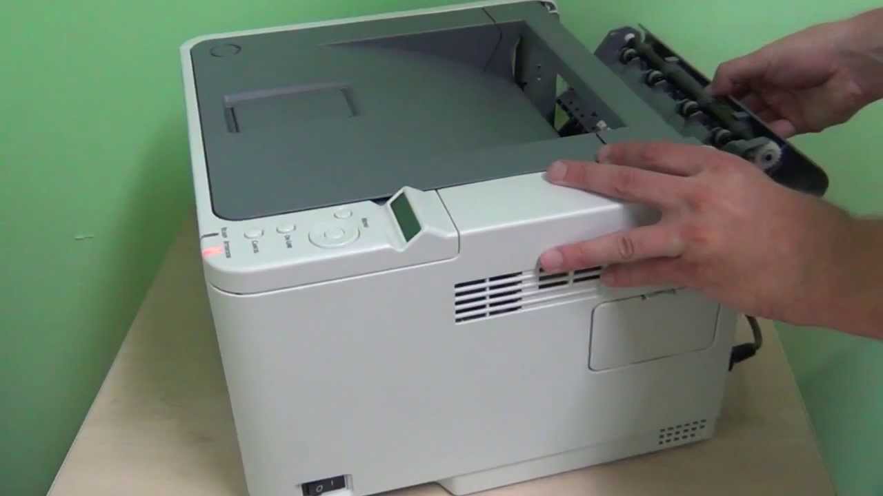 Oki Es4131 Printer Youtube