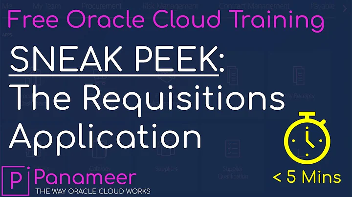 Oracle Cloud Tutorial Ep 0067 | Sneak Peek of the Purchase Requisitions App w Transaction Creation