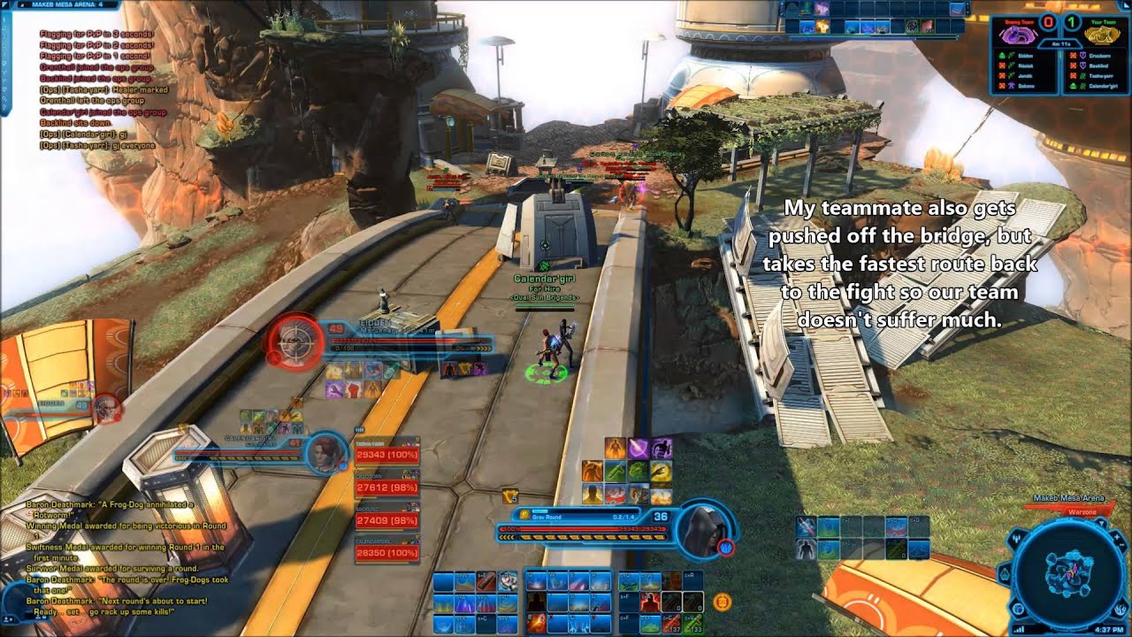 SWTOR PvP Tips #5 (Gunnery Commando in Makeb Arena)