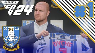 Sean Dyche Signs for Wednesday - EAFC 24 Sheffield Wednesday Career Mode - Episode 1