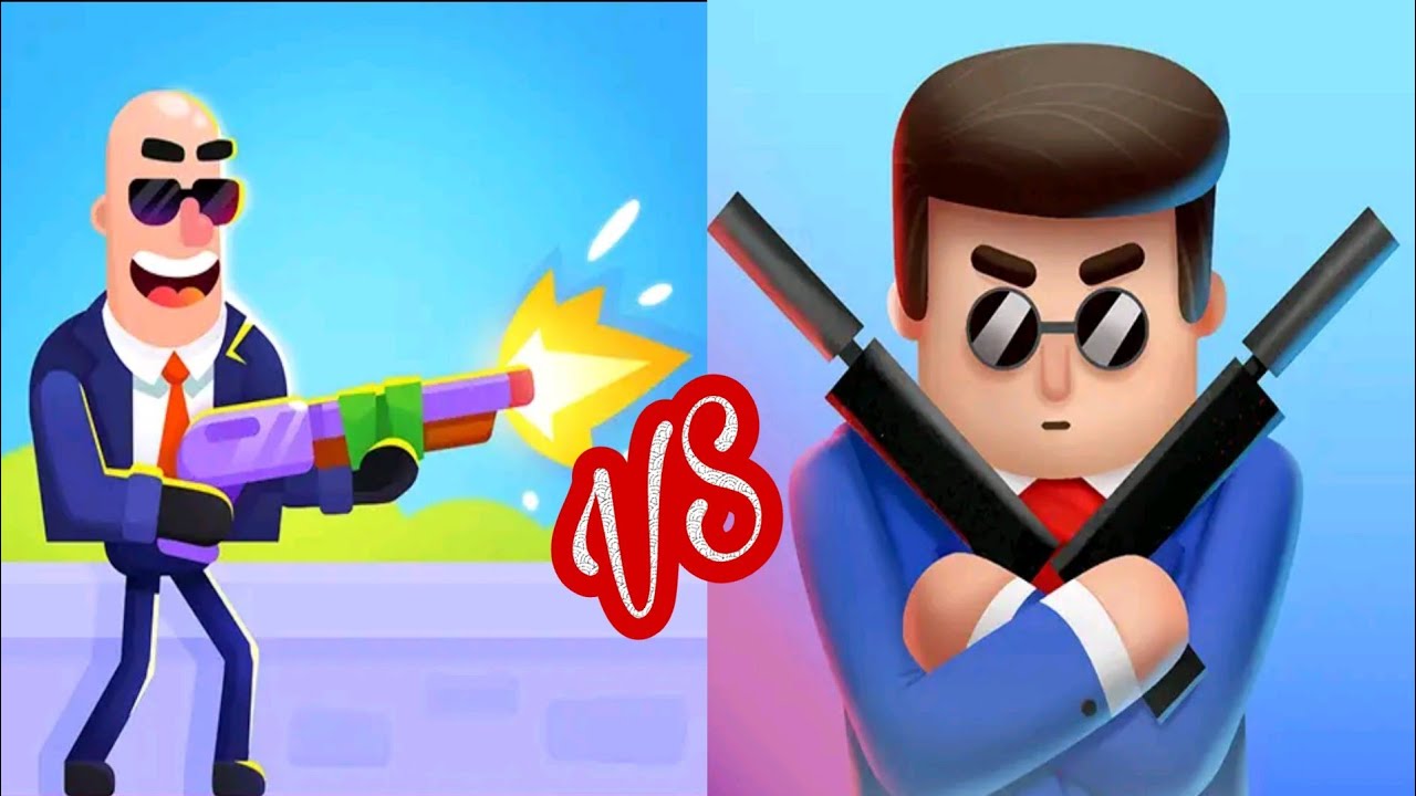 Hitmaster vs Mr Bullet - Gun fire Challenge - Best Gameplay Pro
