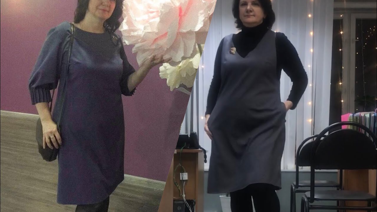 Как перешить платье в сарафан,увеличив его в размере.Вторая жизнь вещей ...