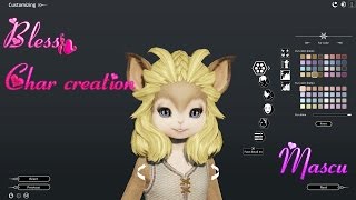 Bless Online: Mascu character creation😉