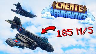 I Built a WORKING JET in Create Aeronautics