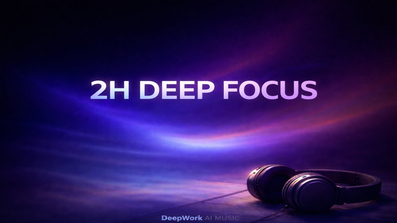 DeepWork AI Music - LoFi Beats for Deep Focus | 2 Hours AI Music | Deep Work & Flow