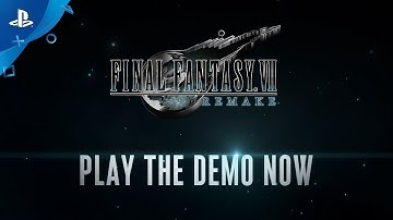 Final Fantasy VII Remake | Free Demo Out Now | PS4