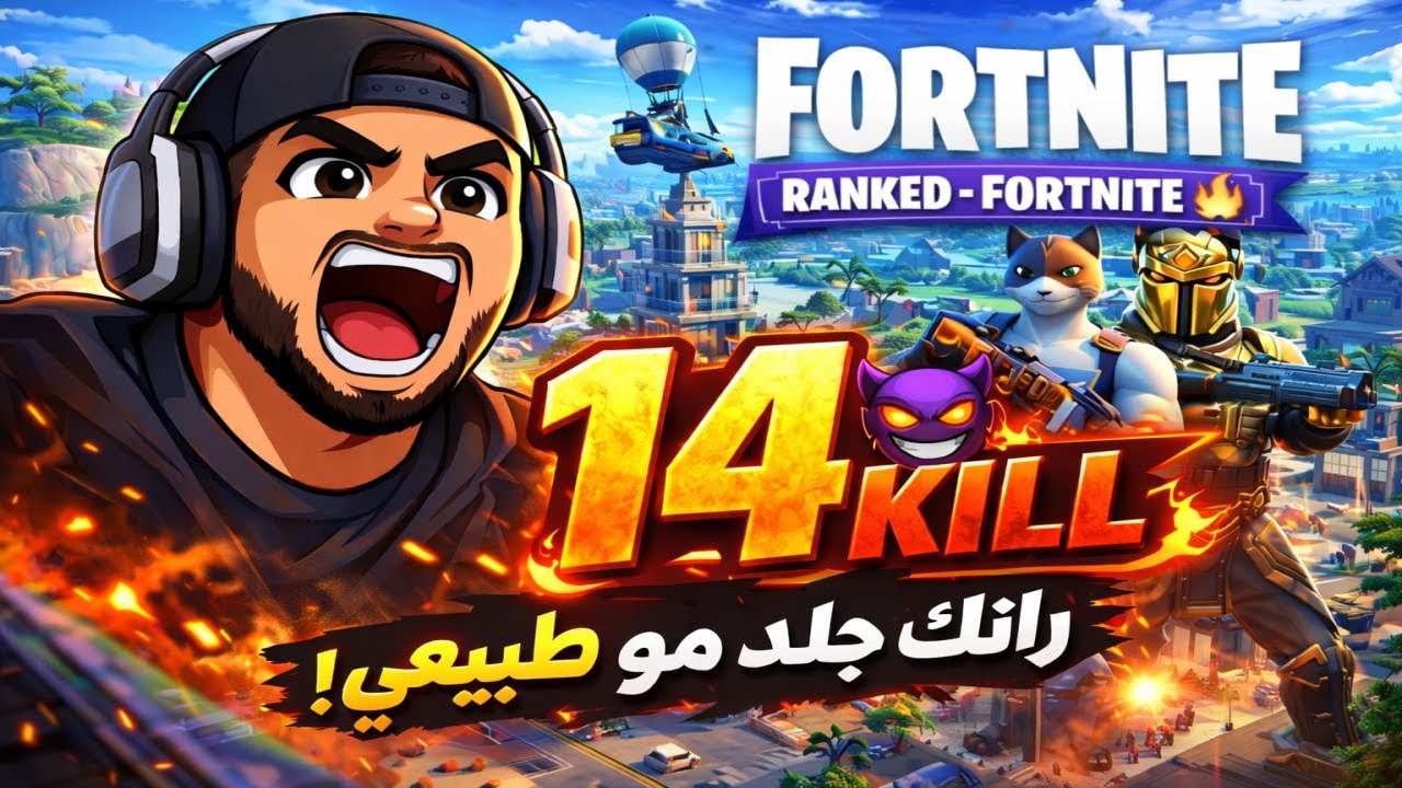 تحدي الرانك وقت البث 🔥 14 كيل = لنا هدية!! 😈