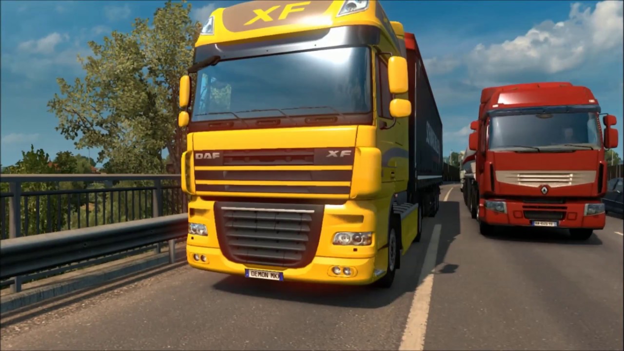  ets 2 v1 28 news daf open pipe sound youtube