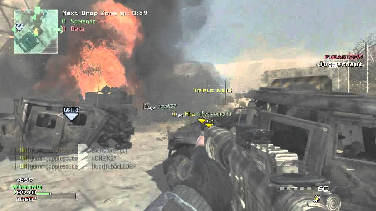 MW3: Care Package Multi-Kill - YouTube