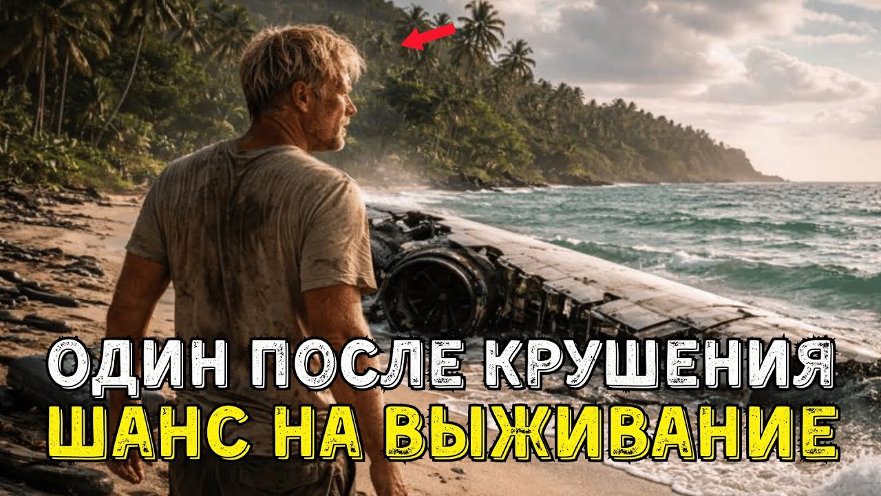 Я Один После Крушения Самолёта На Острове И Никто Не Придет