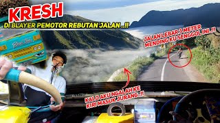 🔴KALO NYALI CIUT, TRUCK JANGAN LEWAT BROMO..!! Full di blayer orang || Kanan-kiri jurang