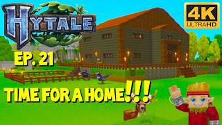 How to Build a Farm House - Hytale - 4K Ultra HD