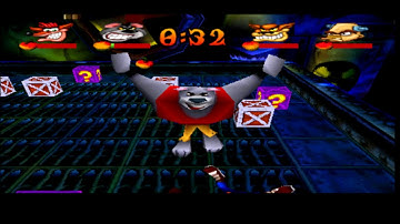Crash Bash MINIGAME Crate Crush - DRAIN BASH