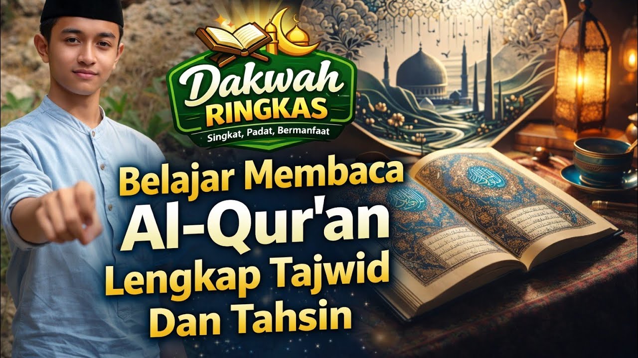 Live Belajar Membaca Al-Qur'an | Praktekan Di Rumah