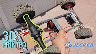 Brand New DIY RC car with 3D Printed Axle - 3D diferansiyelli RC araç yapımı