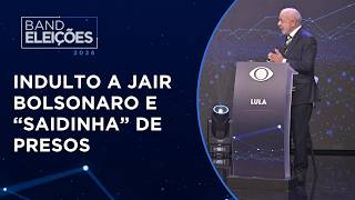 Lula questions Flávio about pardons for Bolsonaro while discussing prison leave policies