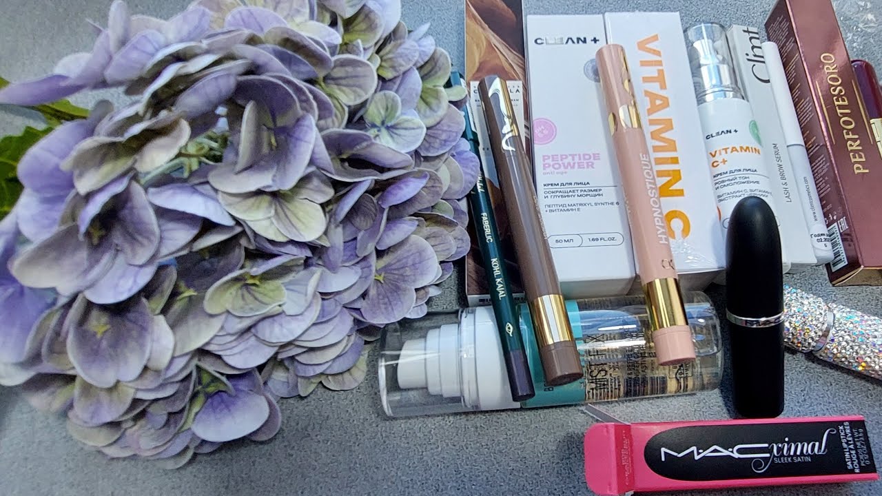 Покупки косметики в конце июля, начале августа)))