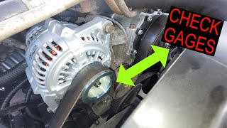 How To Change Alternator on 2nd Gen Dodge Ram (94 - 01) Solved Check Gauges Light!