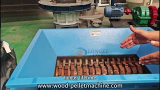 7.5 Kw Double Roller Shredder Shipped To Indonesia