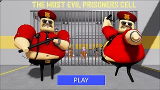 RED COLOR BARRY'S PRISON RUN V2 New Game Huge Update Roblox - All Bosses Battle FULL GAME #roblox