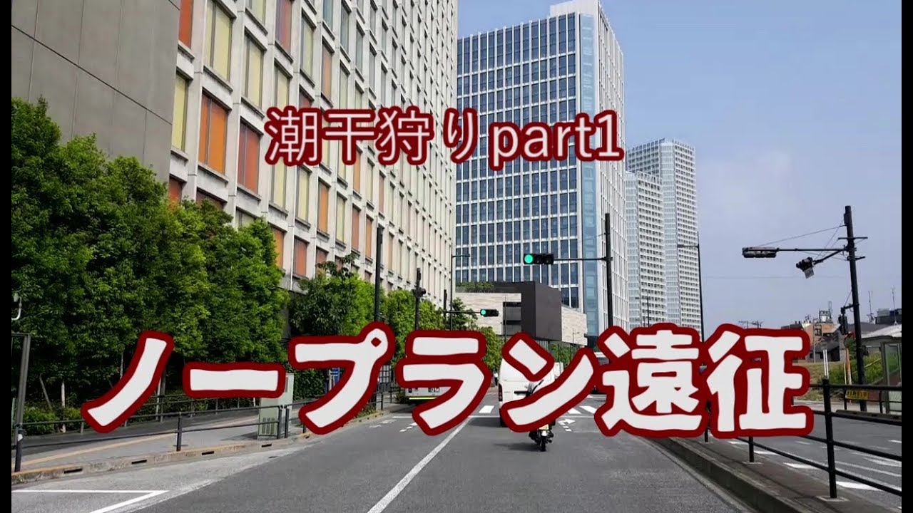 【潮干狩り１】羽田あたりの干潟を掘ってみた。