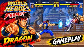 🔥 World Heroes Perfect – Dragon Gameplay | Epic Arcade Fighting Action! 🐉 screenshot 4