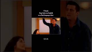 Joey’s Definition of Good English" 😂 | Friends ESL Class​#Friends #JoeyTribbiani #FunnyClips #Sitcom