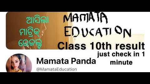 Odisha Matric Result 2024 Published | How to Check 10th Result Through Mobile, Matric Result Website