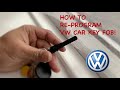 How To Re-program VW Passat Key Fob